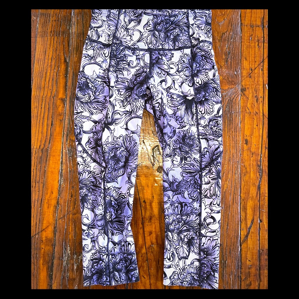 Lululemon fast and free 18” cropped